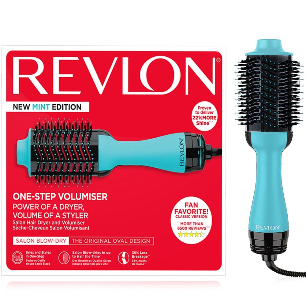 Revlon RVDR5222 One Step Hair Dryer & Volumizer, 2 heat setting plus cool setting (220-240V)
