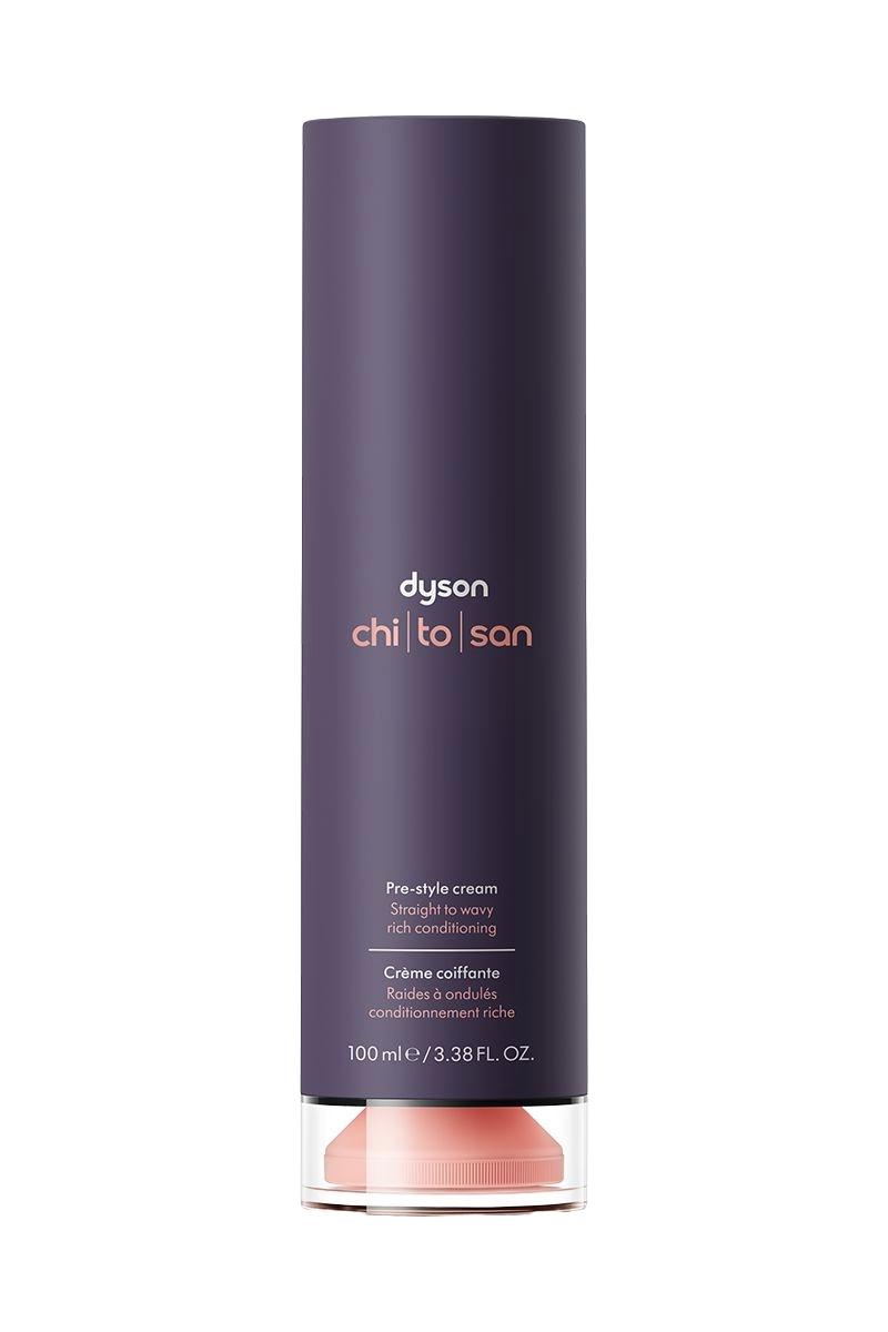 Dyson Chitosan™ Pre-style cream (Straight to wavy rich 100ml)