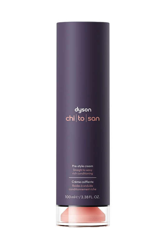 Dyson Chitosan™ Pre-style cream (Straight to wavy rich 100ml)